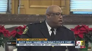Eliot Isaac named Cincinnati's police chief