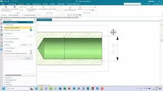 CAD NX Anwendungen Windeisen Zeichnung Grundk&ouml;rper