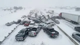 Chaos in Georgia & North Carolina! Massive Bomb Cyclone Paralyzes Roads