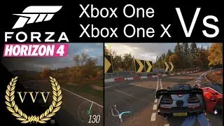 Forza Horizon 4 - XBox One Vs XBox One X Performance Mode
