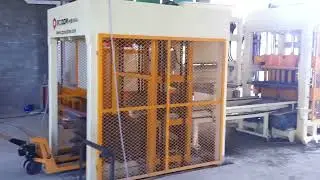 QT6 Block Machine in Tripoli, Libya since 2012 | Hollow Block Production Video