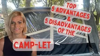 5 AMAZING Benefits and 5 Hidden Problems With The Camp-let Trailer Tent