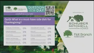 Sponsored Content: Question of the Day: What is a Must-Have Side Dish for Thanksgiving?