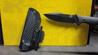 Lothar ka52 fixed blade knife with fire starter