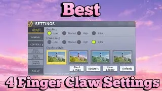 Best 4 Finger Claw Settings + HUD (Creative Destruction)