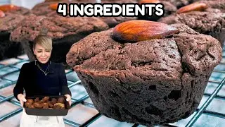 The Best KETO Brownies - 4 Ingredients, 1 Bowl 