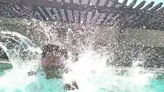 We love swimming