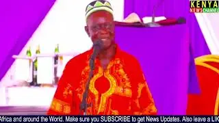THIS MAN! Oburu Odinga speech at Wetangula Mother Funeral in front of Ruto at Bungoma