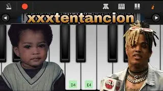 Walk Band Easy piano tutorial - xxxtentancion ORG 2022