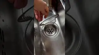 Stainless Steel Drain Stopper: The Ultimate Solution to Hair & Food Clogs #StainlessSteel #ClogFree