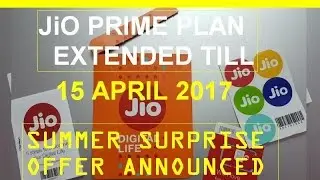 JIO prime plan extended till april 15