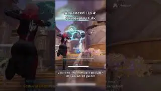 Invisible Woman Advanced Tip 4: Vortex on Hulk #marvelrivals #shorts