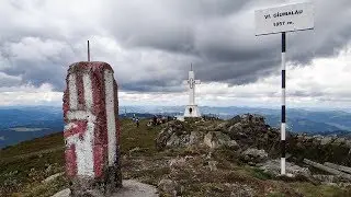 Traseu montan in Giumalau: Saua Fundu Colbului Transrarau - Varful Giumalau -    Cabana Giumalau