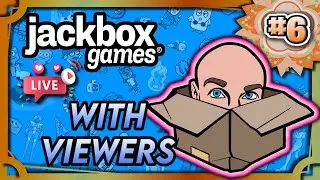 Jackbox Party Packs & Drawful 2 Gameplay Live Stream with Friends & Viewers #6