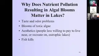 Freshwater Ecology: Eutrophication.  Chapter 18 part a