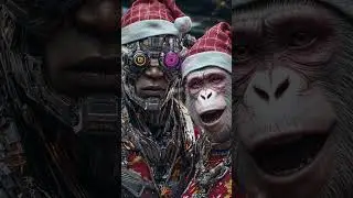 Christmas in Star City #cyberpunk #holiday