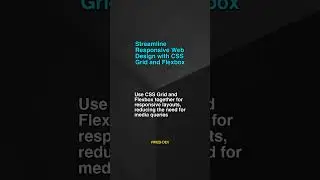 Streamline Responsive Web Desi