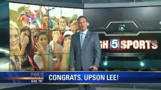 Congrats Upson-Lee! High 5's Team of the Week