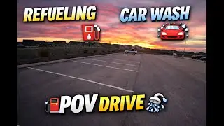 POV: Gas Refill & Car Wash | Daily Drive