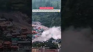 Dharali incident 2025 |Kedarnath Mahapralay repeat | #shorts #dharali
