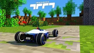 They Built a Minecraft Campaign in Trackmania!