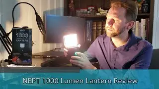 POWERFUL CAMPING LANTERN - NPET 1000 Lumen Lantern Review