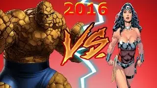 MUGEN BATTLES 2016: The Thing VS Wonder Women