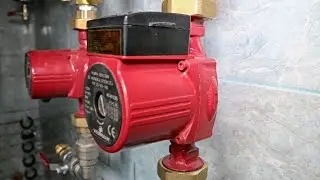 Подключение насоса к коллектору отопления