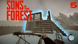 Preparing for a Harsh Winter | Sons of The Forest Gameplay | Sons of the Forest | Episode 5