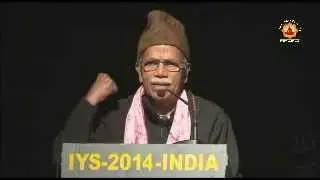 Padma Bhushan Dr BM Hegde, Chief Guest, Opening Ceremony, IYS 2014
