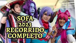 SOFA 2023 RECORRIDO COMPLETO, LA FERIA DE COSAS Y GENTE FRIKYS MAS GRANDE DE BOGOTA, CORFERIAS