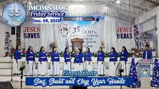 𝗦𝗜𝗡𝗚, 𝗦𝗛𝗢𝗨𝗧 𝗔𝗡𝗗 𝗖𝗟𝗔𝗣 𝗬𝗢𝗨𝗥 𝗛𝗔𝗡𝗗𝗦 | JMCIM SALOG FINEST CHOIR | DECEMBER 05, 2025