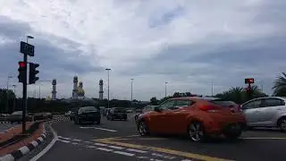 OFW Driving to work in 90 secs - In Brunei