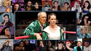 The final fight scene | Million Dollar Baby (2004) Reaction Mashup
