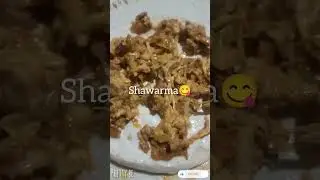 shawarma😋#tasty#aesthetic#food