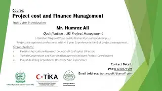 Lec1 Project Cost and Finance Management