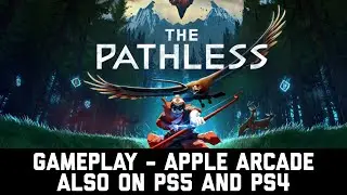 The Pathless Gameplay - Apple Arcade, also on PS5 and PS4