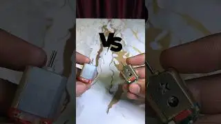 DC Motor Comparison ⚡ | Which Motor is Best? 🤔 #shorts #dcmotor #experiment