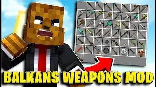 4 Player *Medieval Balkans Weapon Mod* Minecraft Modded Money Wars - Minecraft Modded Minigame