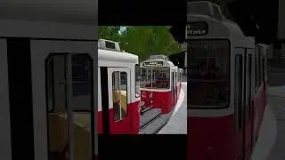 TramSim Vienna | Route 1 fun with the E2 | Tram Simulator