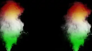 indian flag template black screen | indian flag color Smoke | independence day 2024 | indian flag