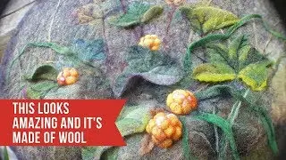 This looks amazing and it's made of wool | Finnish Forest Art