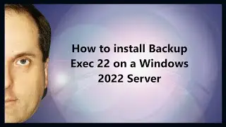 Как установить Backup Exec 22 на сервер Windows 2022