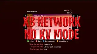 NO KV MODE AND FREE XBNETWORK STEALTH SERVER RGH/JTAG