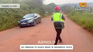 BAD ROAD UPDATE: This is the deplorable current state of Ayi Mensah to Danfa road.
