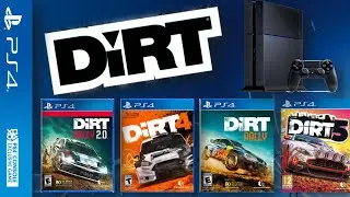 Все игры серии Dirt для PS4