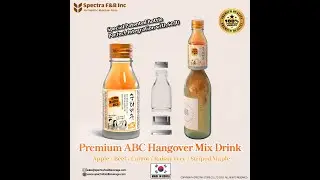 Korean Hangover Drink,ABC Hangover Drink,Raspberry Hangover Cure Drink, Hangover Recovery Drink