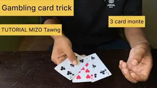 Gambling card trick tutorial mizo tawng😱 #mizo #tutorial #gambling #magic #viral