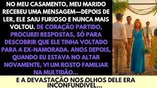 No Meu Casamento, Meu Marido Me Deixou Pela Ex — Anos Depois, Ele Me Viu Casar Com Outro