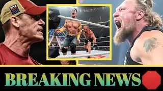 W.T.H‼️BROCK LESNAR JUST SEND A SHOCKING STATEMENT AFTER ATTACKING JOHN CENA ON SMACKDOWN🔥
